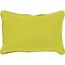 Tiwari Home 19" Lime Green Rectangular Throw Pillow Cover with Piping Trim